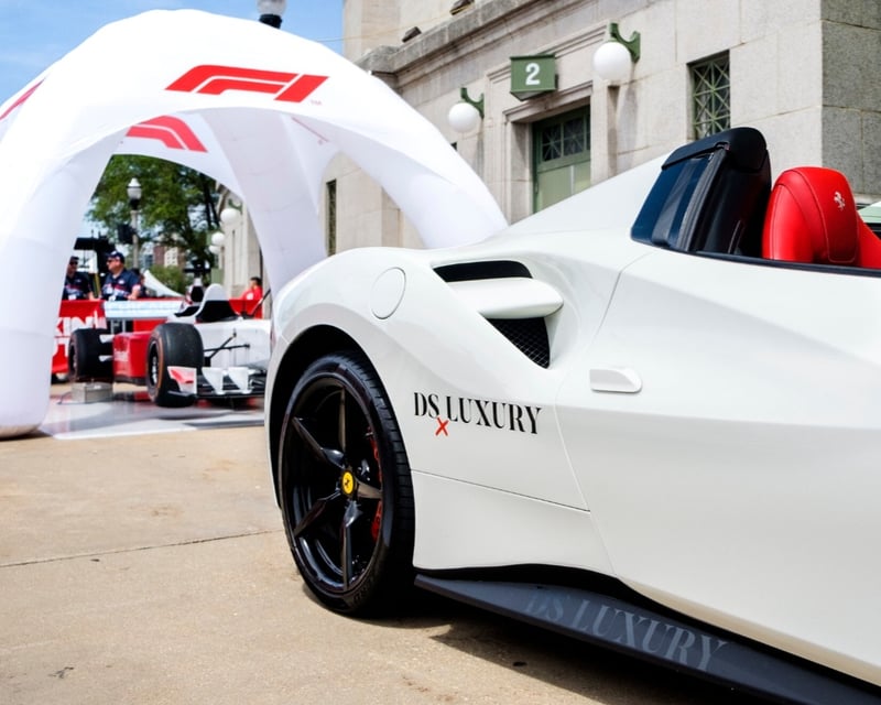 Luxury Car Static Display Rental in Chicago