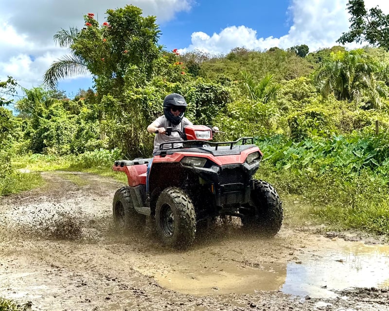 Lakeside & Mountain ATV Tour in Las Piedras, Puerto Rico