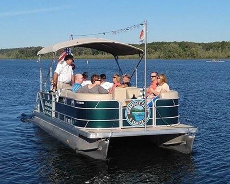 Private Captained 22' Pontoon Cruise on Saratoga Lake