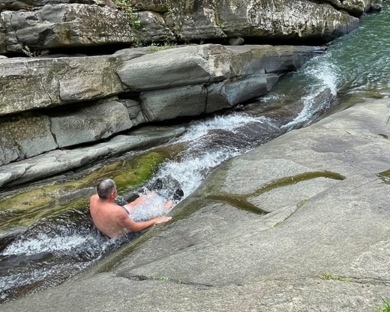 El Yunque Waterslide & Waterfall Tour with Luquillo Beach