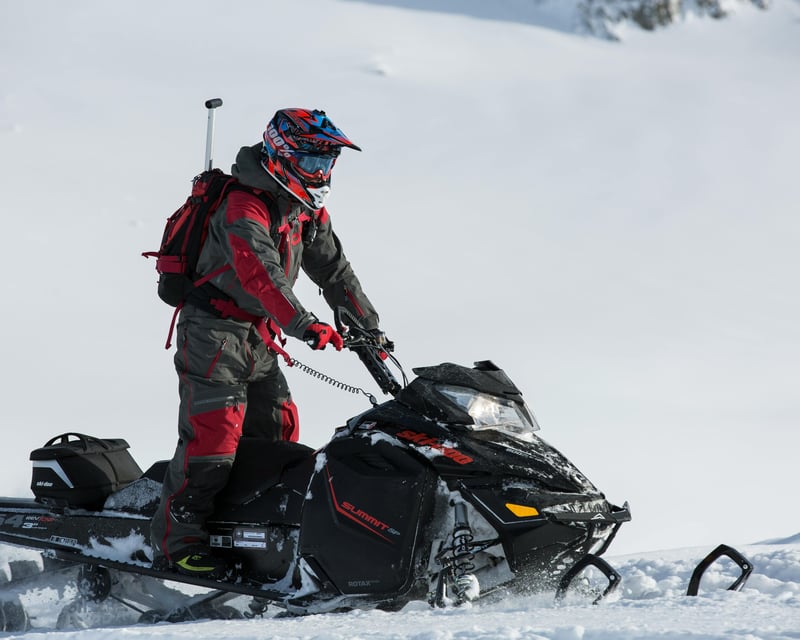 Full-Day Snowmobile Rental Near Traverse City