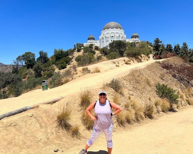 Griffith Observatory Hike with Hollywood Sign Views