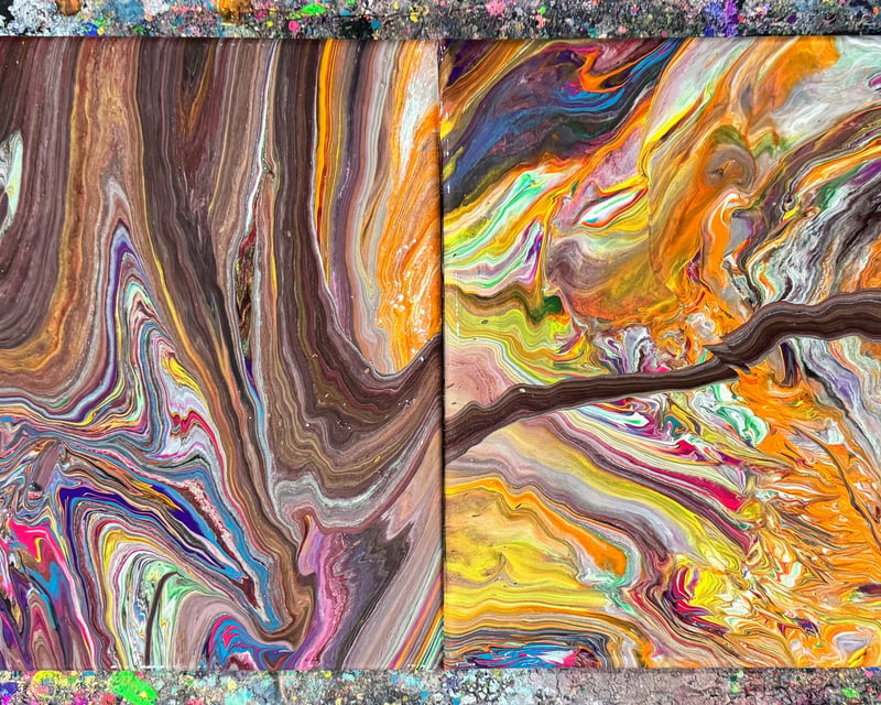 Pollock-Inspired Pour Painting Class in Santa Monica