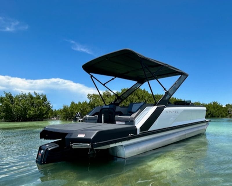 Private Key West Backcountry Tri-Toon Boat Charter