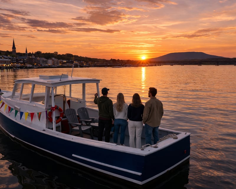 Sunset Cruise in Belfast with Young's Lobster Pound Stop