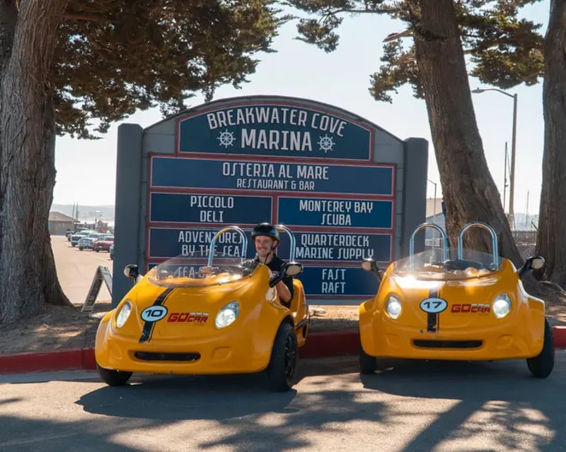 Early Bird Self-Drive Scooter Car Tour in Monterey