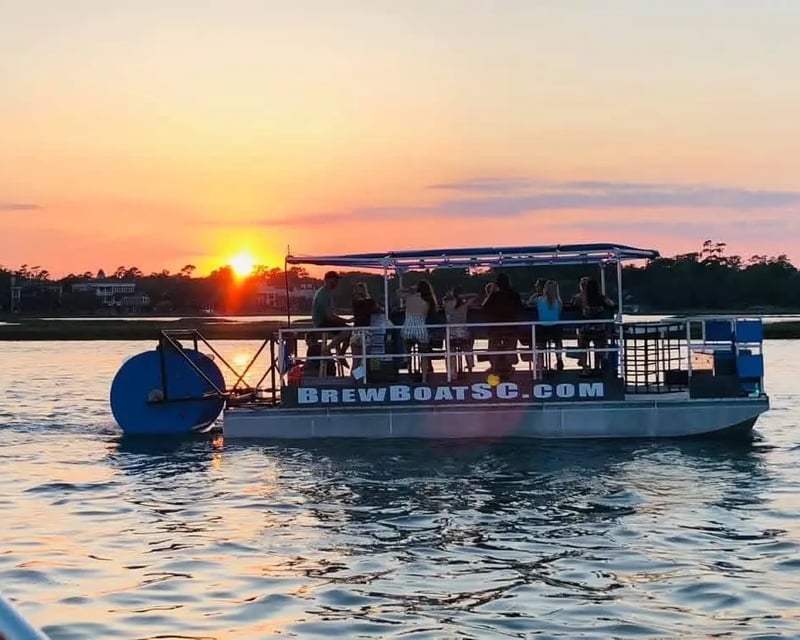Sunset Pedal Pub Cruise in Murrells Inlet