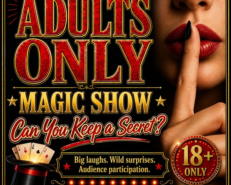 Adults-Only Magic Show in Myrtle Beach