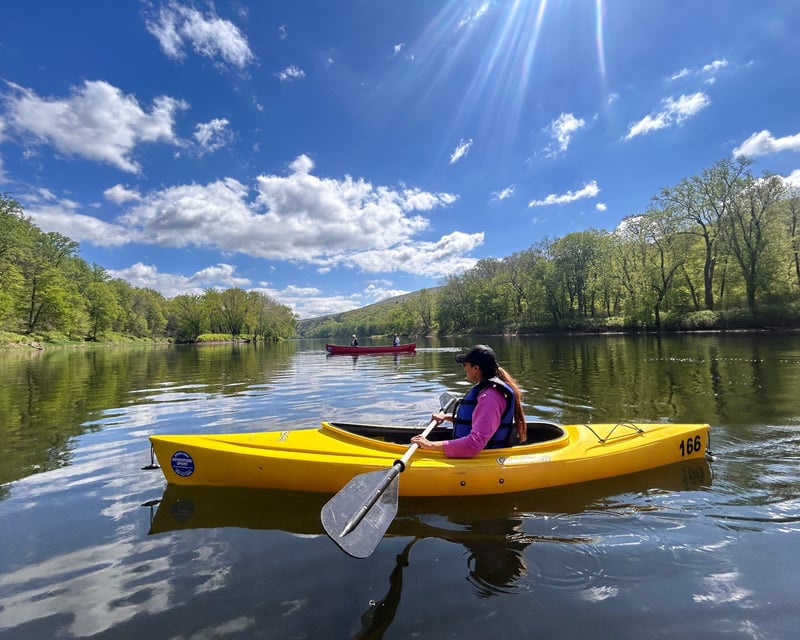 Delaware Water Gap 6-Mile Kayak, Canoe & Raft Float