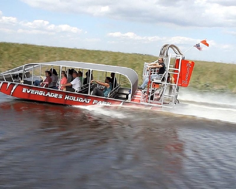Everglades Airboat Tour & Alligator Show From Miami Beach
