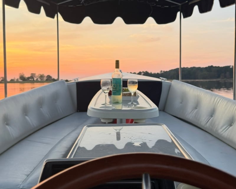 Private Electric Boat Charter in Williamsburg