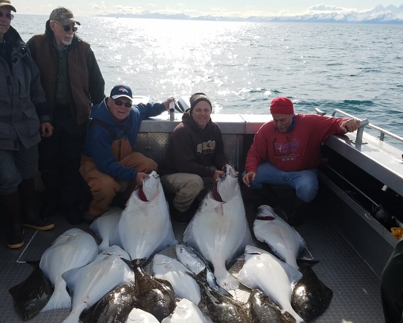 Salmon & Halibut Combo Fishing Charter in Ninilchik