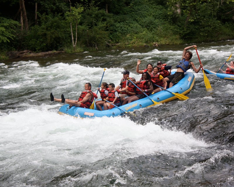 Family Whitewater Rafting on the Watauga River