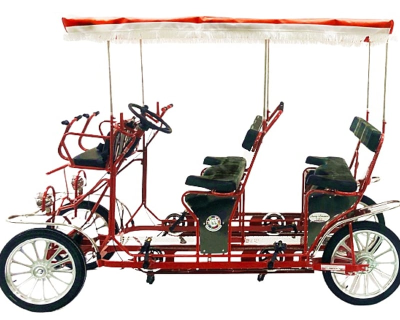Double Bench Pedal Cart Rental in Estes Park