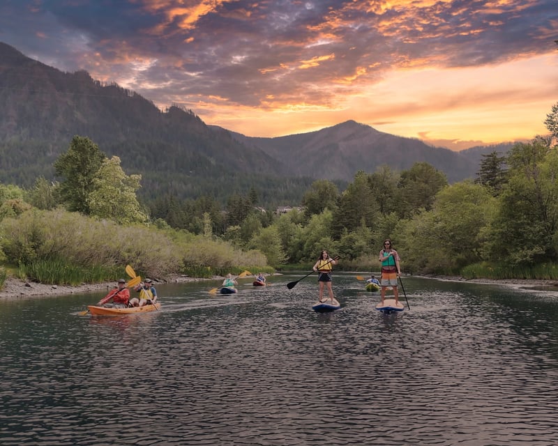 Small-Group Columbia River Gorge Guided Kayak Tour