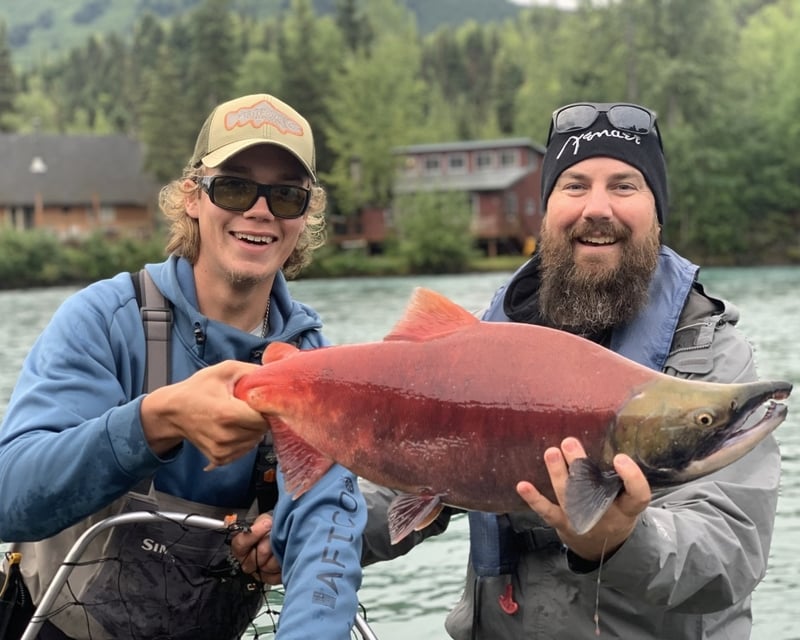 Sockeye Salmon Fishing Charter in Cooper Landing, AK