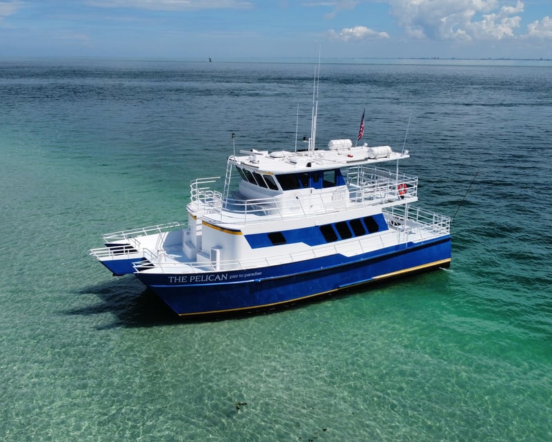 Cruise From St. Pete Pier to Egmont Key