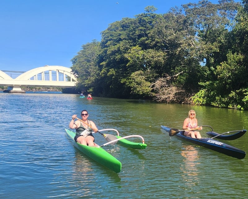 2-Hour Outrigger Canoe Tour From Haleʻiwa Beach Park