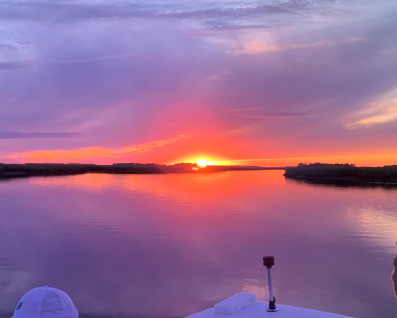 Private Folly Beach Sunset Cruise to Morris Island