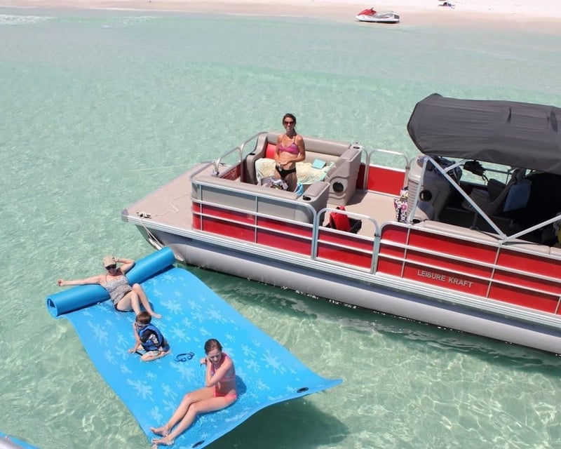 Panama City Beach 70 HP Pontoon Rental