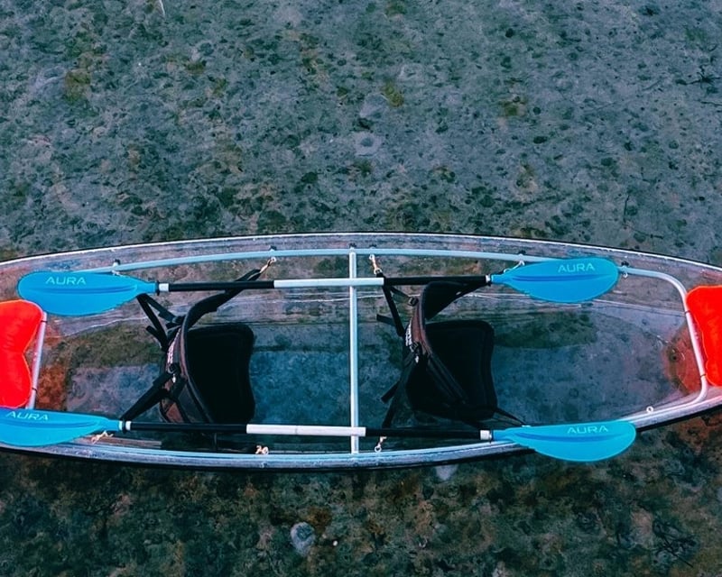 Clear-Bottom Kayak Rental at Downtown OWA