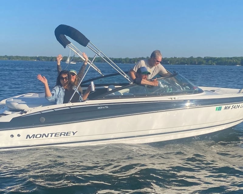 Monterey 204 FSX Boat Rental on Lake Minnetonka