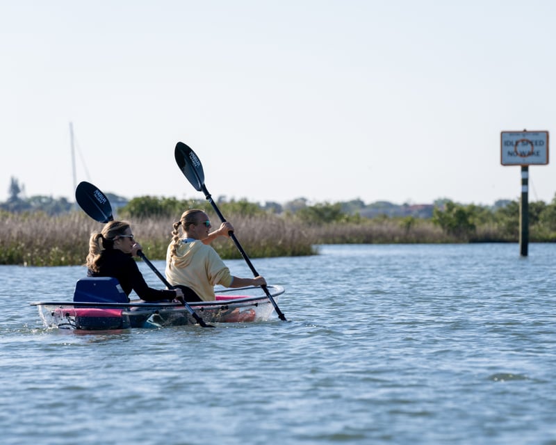 Sunset Clear Kayak Tour in St. Augustine