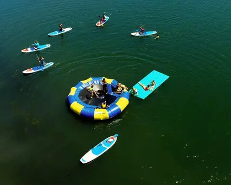 Water Trampoline Rental with Delivery in Mission Bay