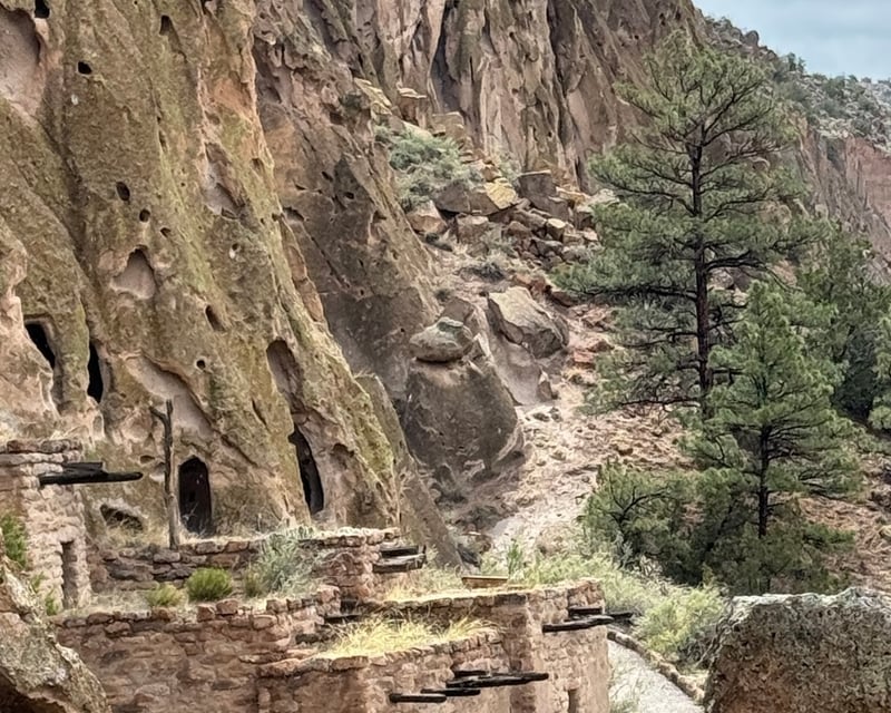 Bandelier National Monument Cliff Dwellings Tour