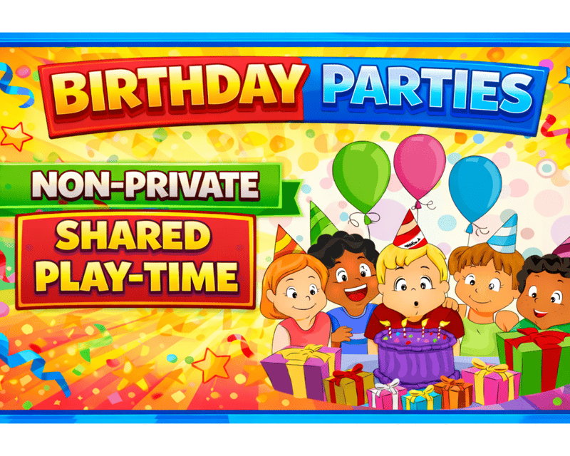 Shared Bounce Arena Kids Birthday Party in Aurora, IL