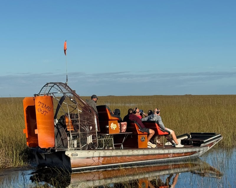 Explore the Florida Everglades on a 1.5-Hour Airboat Tour