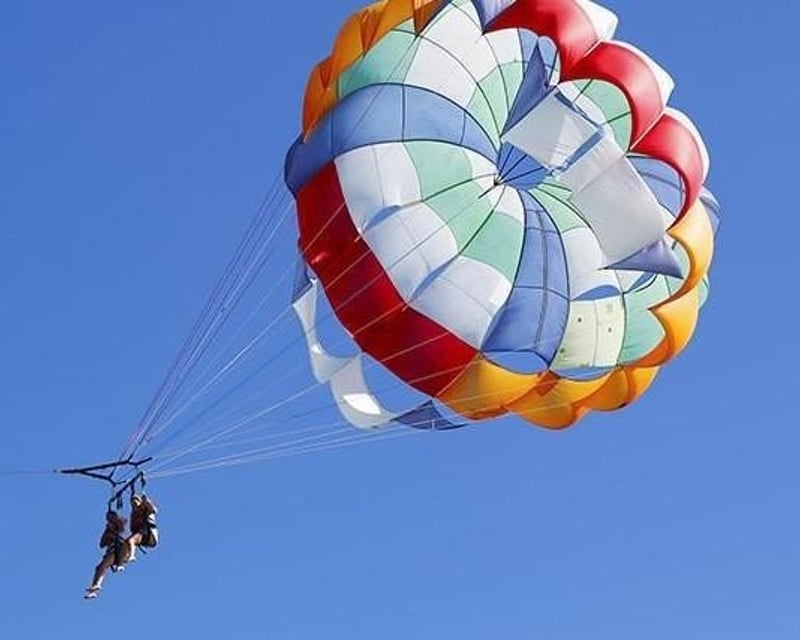 Parasailing Over Gulf Shores