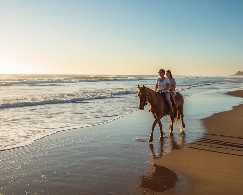 Evening Coastal Horseback Ride in Aguadilla, Puerto Rico