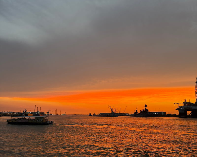 Galveston Sunset Harbor Cruise