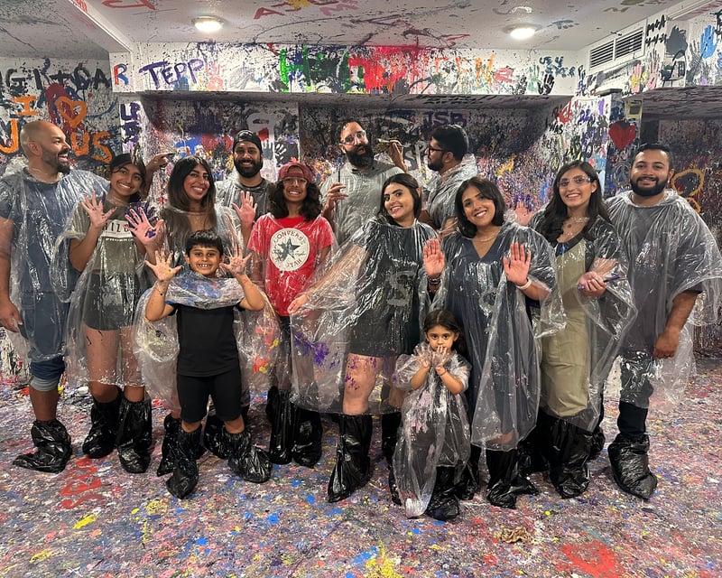 Private Splatter Paint Birthday Party in Sacramento