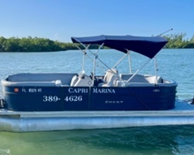 Pontoon Boat Rental From Isles Of Capri Marina