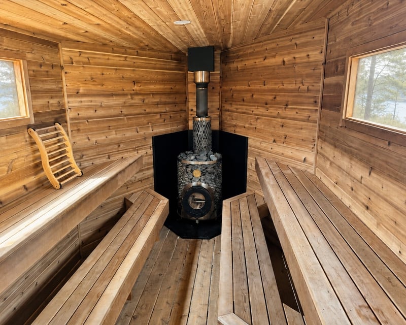 Private Wood-Fired Sauna & Lake Wingra Plunge in Madison