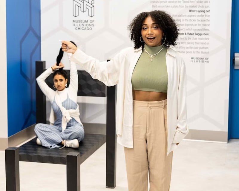 Museum of Illusions Chicago Admission with 80+ Exhibits