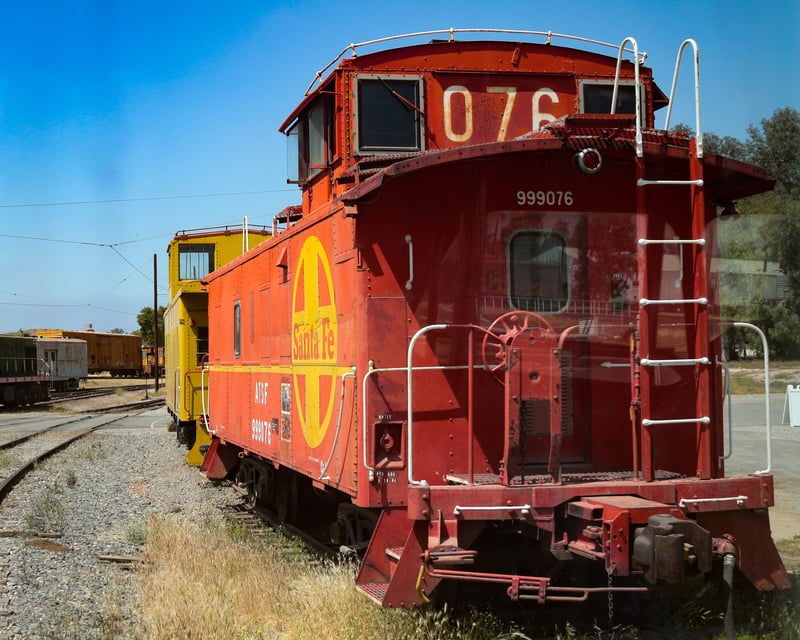 Historic Cab & Caboose Ride in Perris