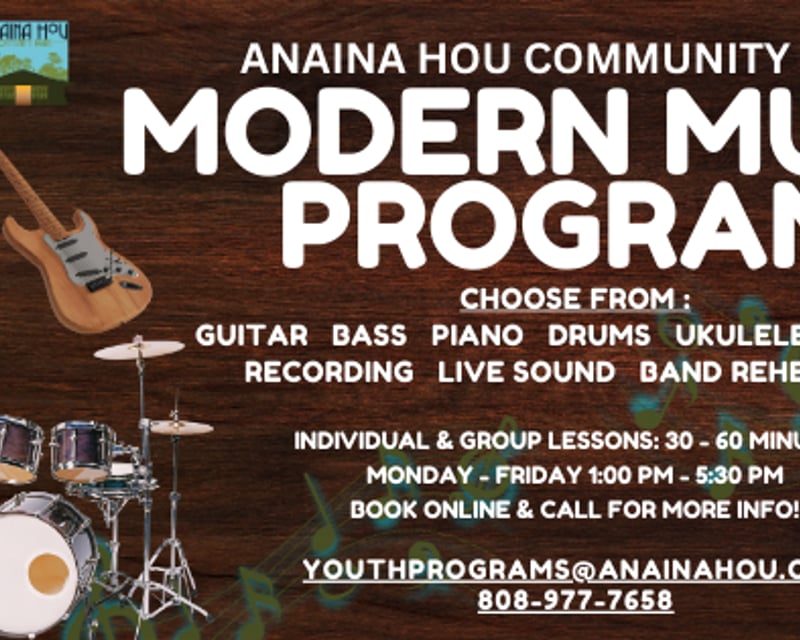 30-Minute Music Lesson in Kilauea