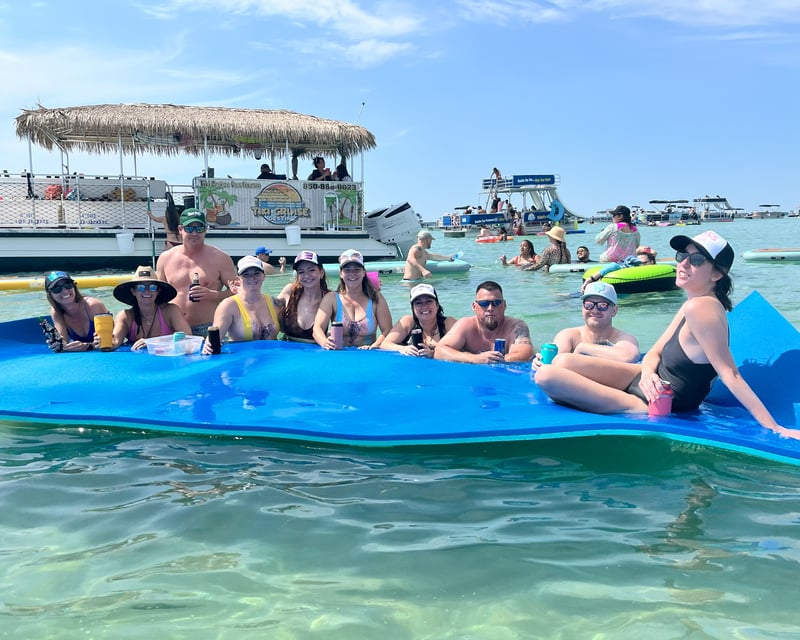Cruise Destin: Crab Island & Dolphin Sunset Tour