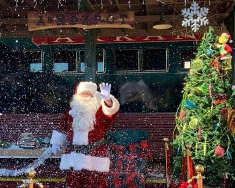 Christmas Train Ride with Santa in Springdale