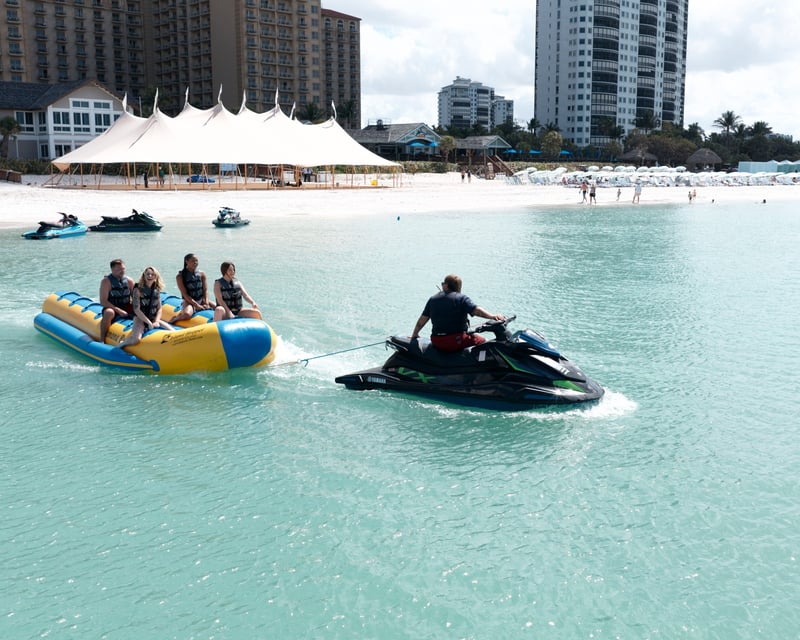 15-Minute Banana Boat Ride at Vanderbilt Beach
