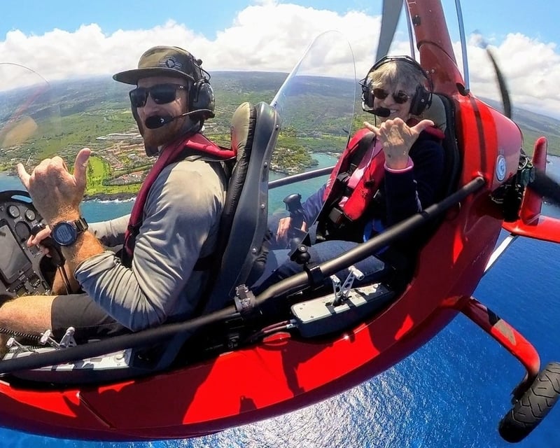 Intro Gyroplane Flight Lesson in Kailua-Kona