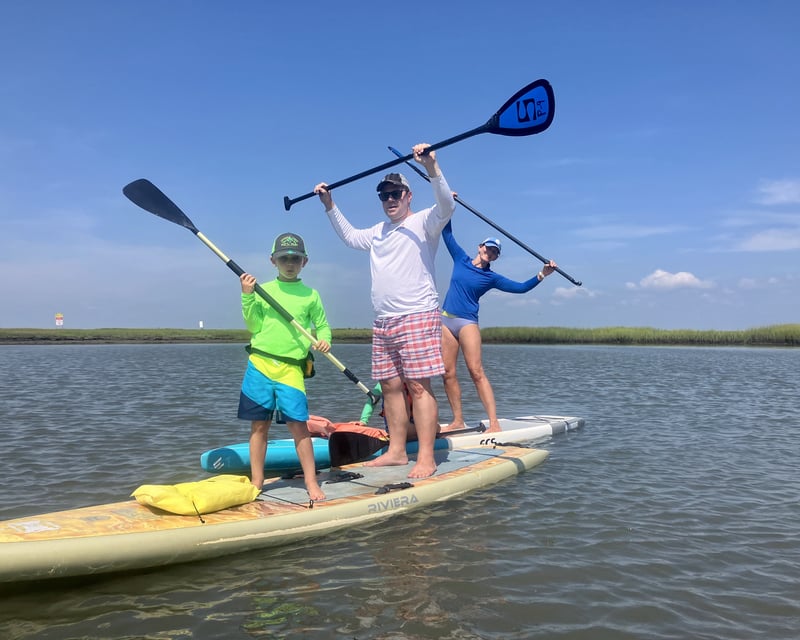 Stand-Up Paddleboard Eco Tour to Mordecai Island, Beach Haven