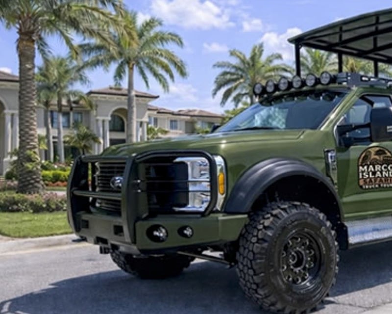 90-Minute Open-Air Safari Truck Tour Marco Island