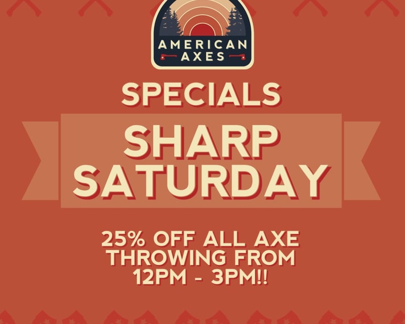 Saturday Axe Throwing in Edgewater