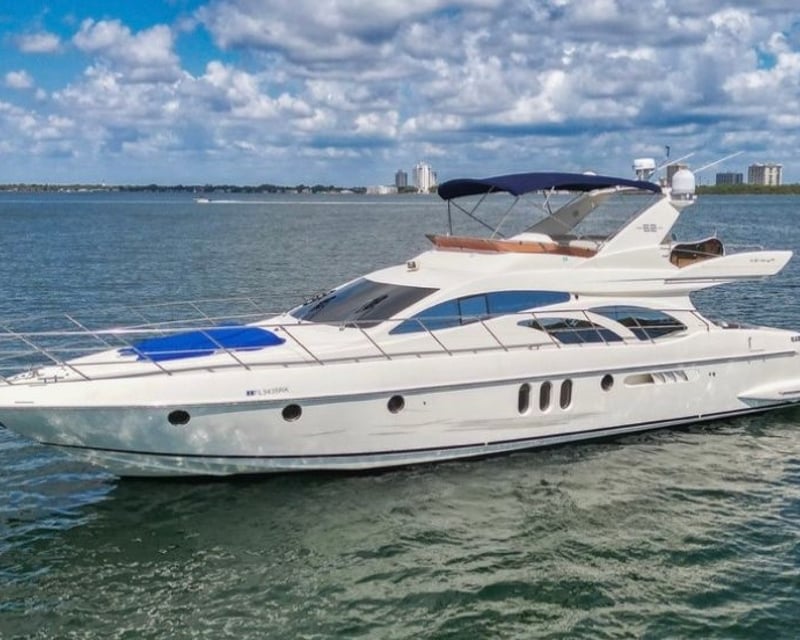 Private 65' Azimut Yacht Charter in Miami