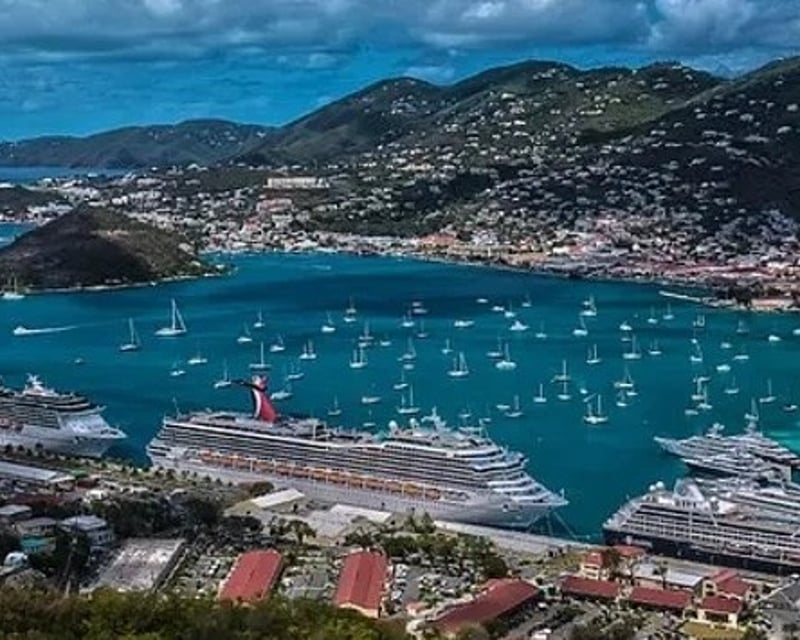 St. Thomas Food Tour with 6 Local Tastings & Island Views