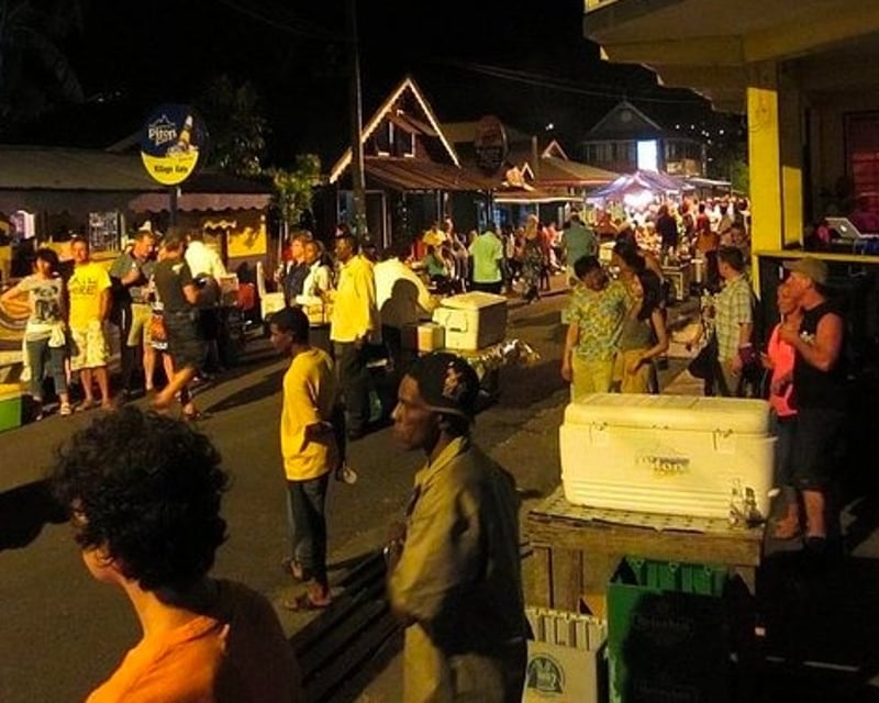 Friday Night Street Party & Seafood Tour in St. Lucia